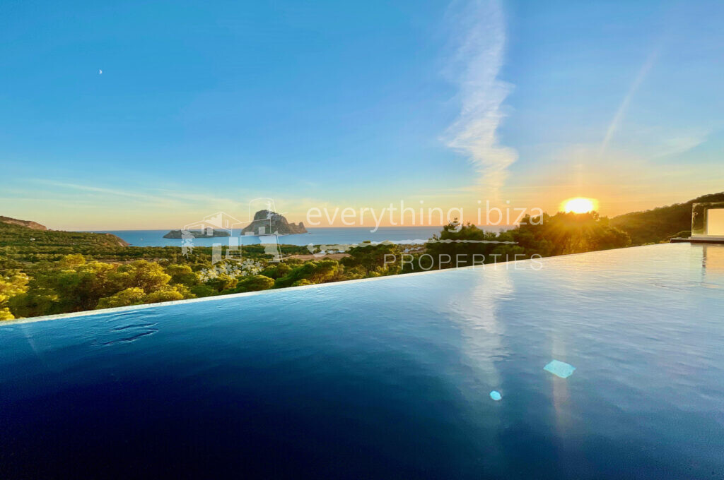 Stunning Contemporary Villa with Amazing Sea, Sunset & Es Vedra Views, ref. 1550, for sale in Ibiza by everything ibiza Properties