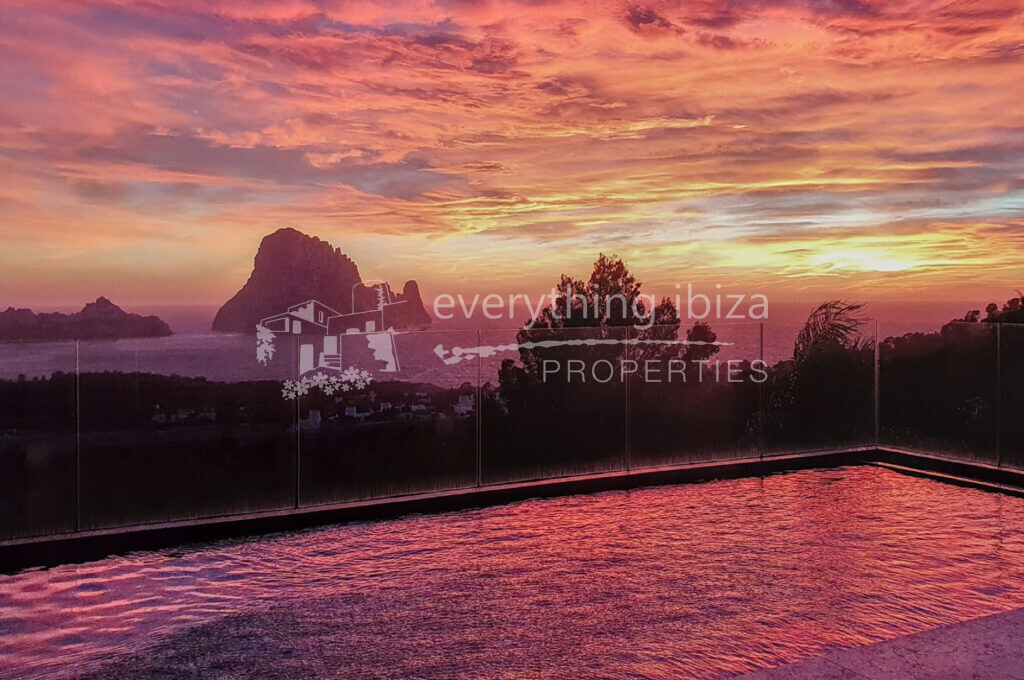 Stunning Contemporary Villa with Amazing Sea, Sunset & Es Vedra Views, ref. 1550, for sale in Ibiza by everything ibiza Properties
