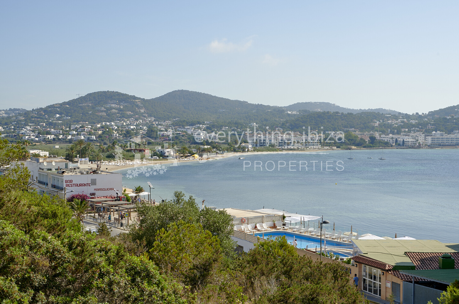 Striking Contemporary Apartment with Super Views of Talamanca Bay, ref. 1551, for sale in Ibiza by everything ibiza Properties