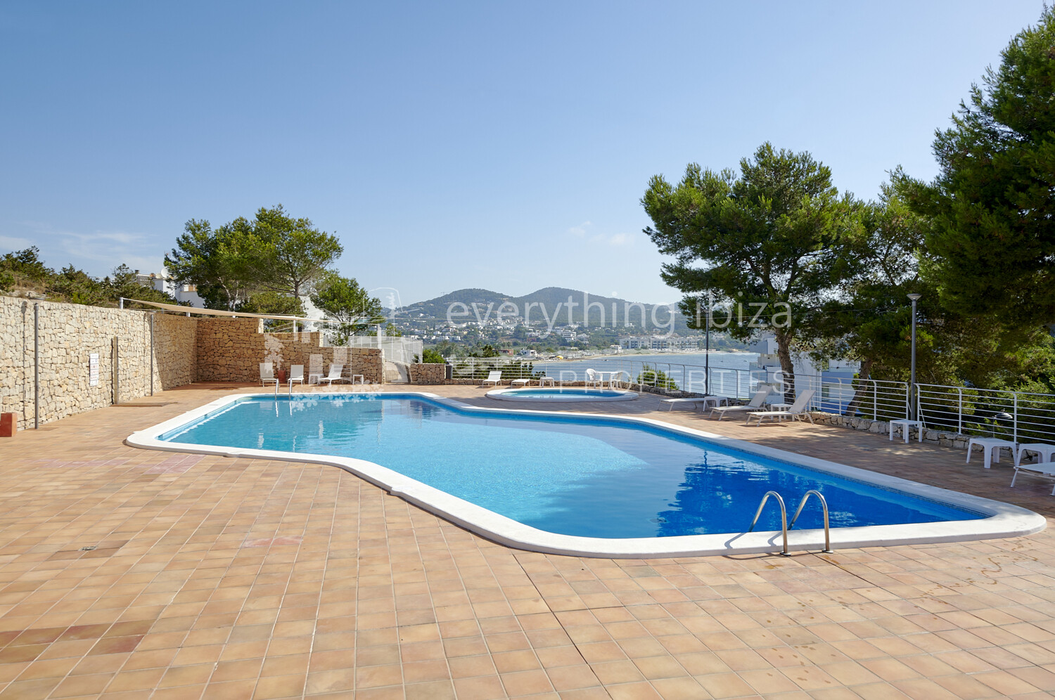 Striking Contemporary Apartment with Super Views of Talamanca Bay, ref. 1551, for sale in Ibiza by everything ibiza Properties