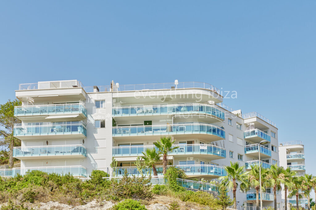Striking Contemporary Apartment with Super Views of Talamanca Bay, ref. 1551, for sale in Ibiza by everything ibiza Properties