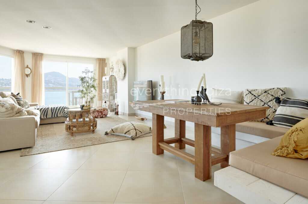 Striking Contemporary Apartment with Super Views of Talamanca Bay, ref. 1551, for sale in Ibiza by everything ibiza Properties