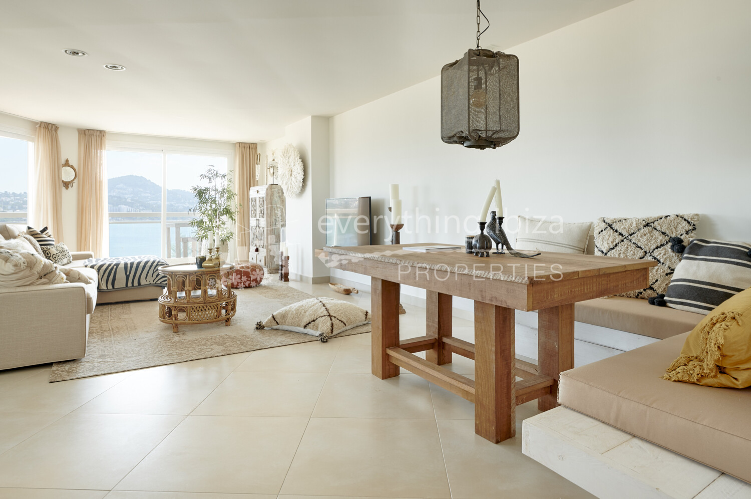 Striking Contemporary Apartment with Super Views of Talamanca Bay, ref. 1551, for sale in Ibiza by everything ibiza Properties