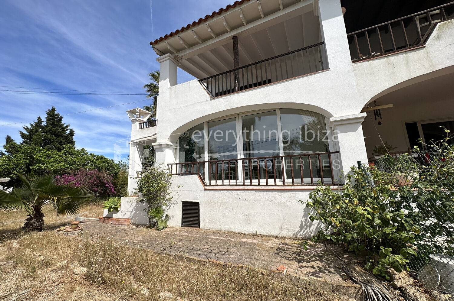 Charming Spacious Ground Floor Apartment with 78m2 Garden, ref. 1558, for sale by everything ibiza Properties