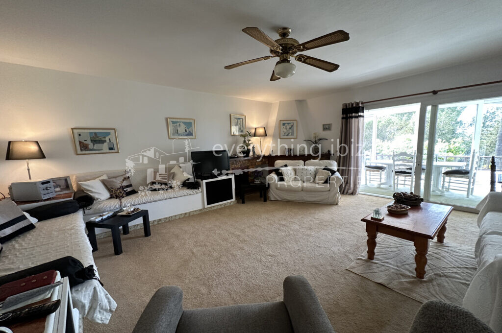 Charming Spacious Ground Floor Apartment with 78m2 Garden, ref. 1558, for sale by everything ibiza Properties