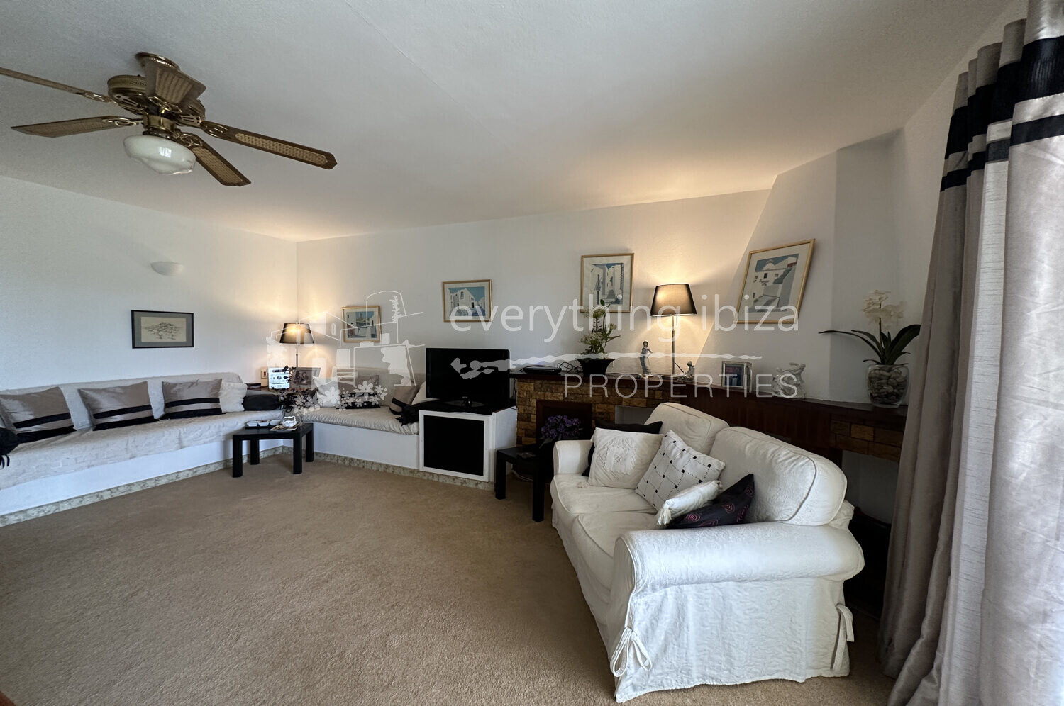 Charming Spacious Ground Floor Apartment with 78m2 Garden, ref. 1558, for sale by everything ibiza Properties
