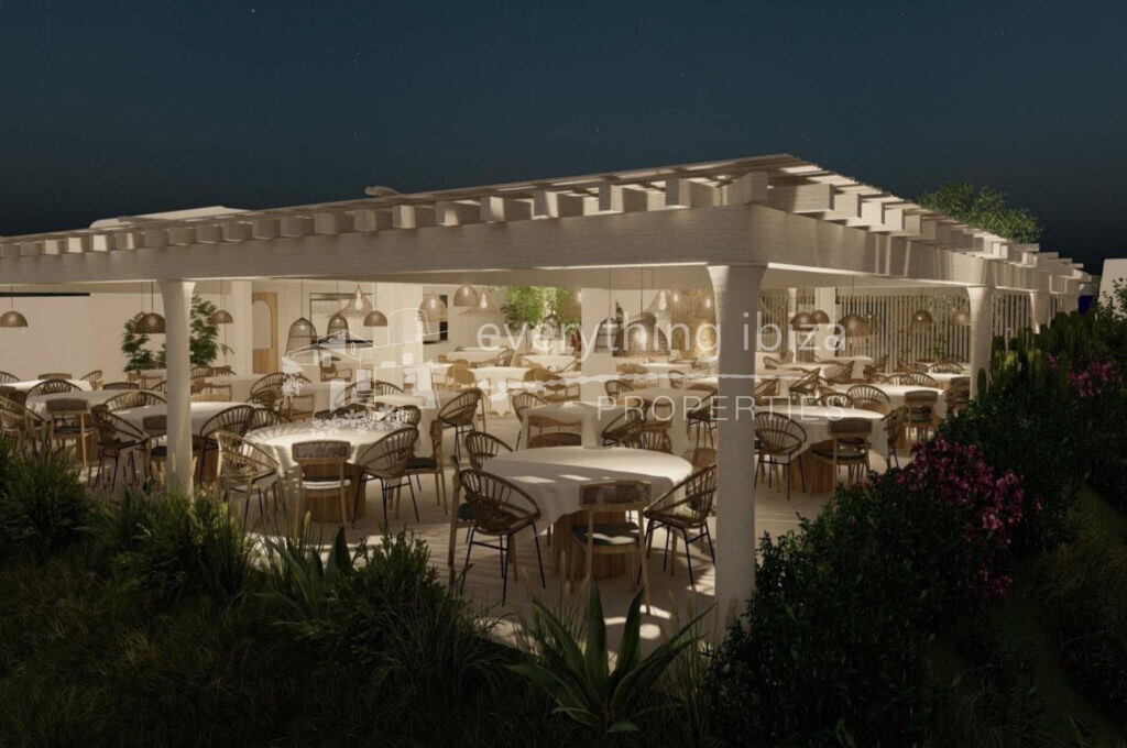 Licensed Mediterranean Style Restaurant with Super Views from Hillside Position, ref. 1600, for sale in Ibiza by everything ibiza Properties
