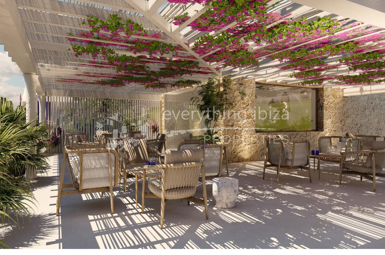 Licensed Mediterranean Style Restaurant with Super Views from Hillside Position, ref. 1600, for sale in Ibiza by everything ibiza Properties