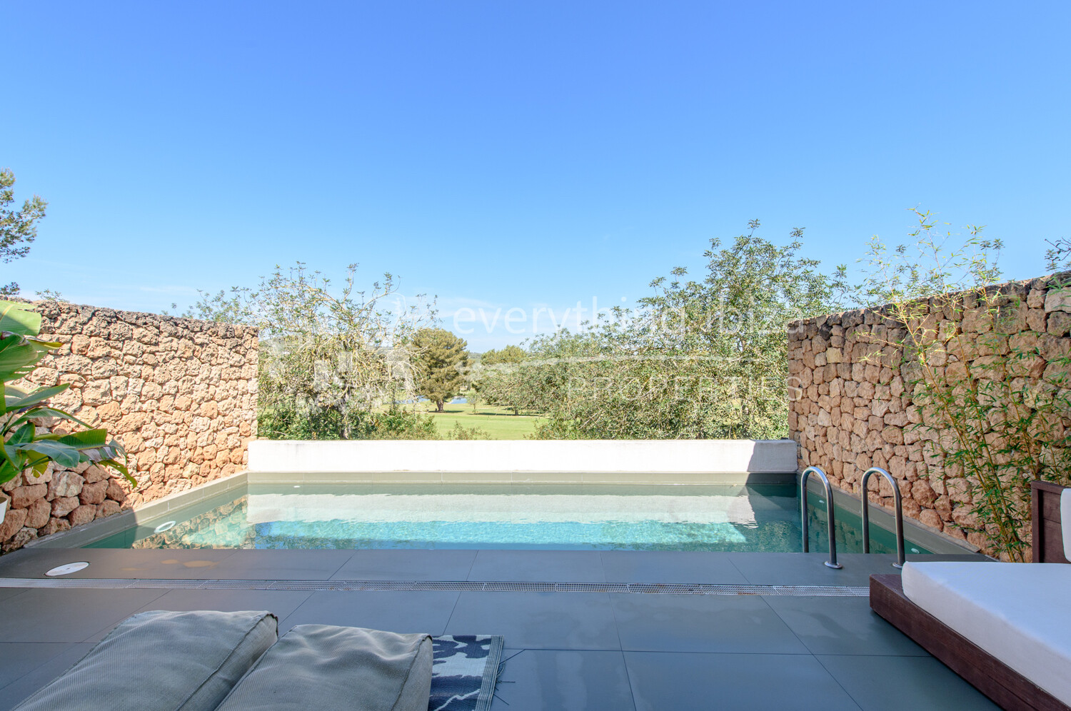 Beautiful Townhouse with Private Pool Overlooking the Golf Course, ref. 1601, for sale in Ibiza by everything ibiza Properties