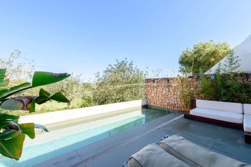 Beautiful Townhouse with Private Pool Overlooking the Golf Course, ref. 1601, for sale in Ibiza by everything ibiza Properties