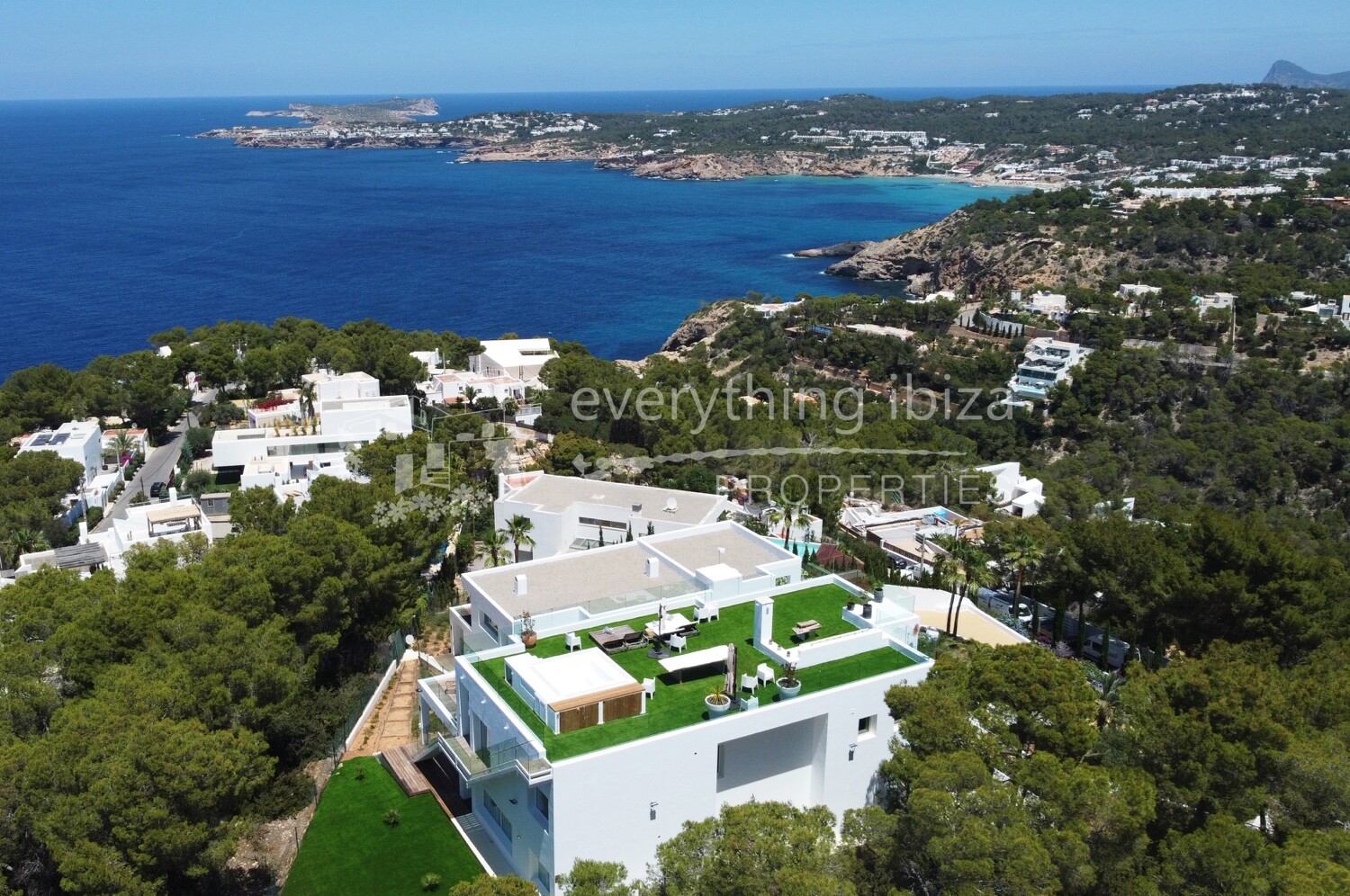 Two Magnificent Luxury Villas with Amazing Views & Tourist Licenses, ref. 1559, for sale in Ibiza with everything ibiza Properties