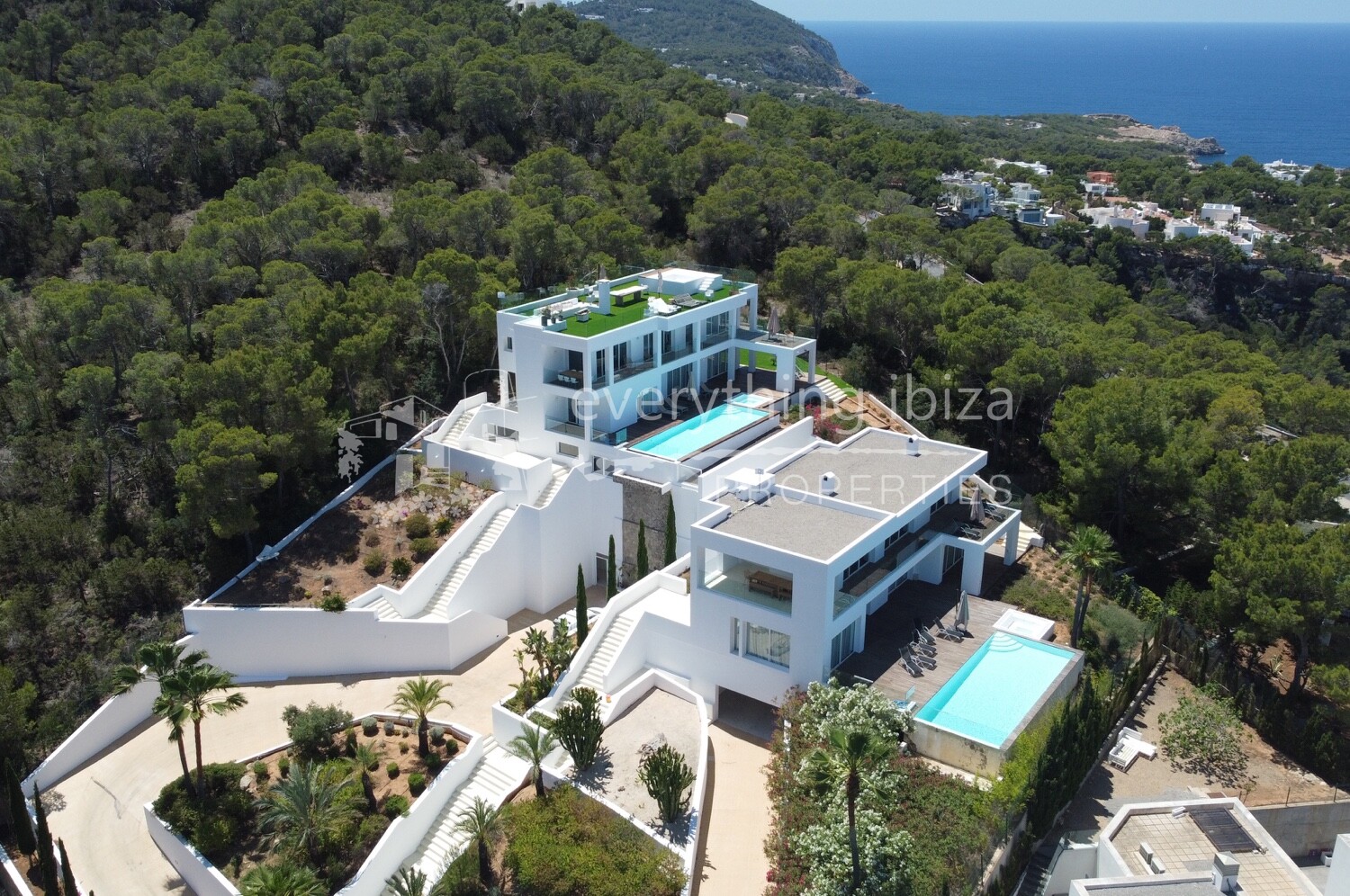 Two Magnificent Luxury Villas with Amazing Views & Tourist Licenses, ref. 1559, for sale in Ibiza with everything ibiza Properties