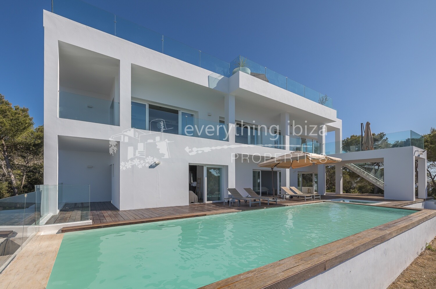 Two Magnificent Luxury Villas with Amazing Views & Tourist Licenses, ref. 1559, for sale in Ibiza with everything ibiza Properties