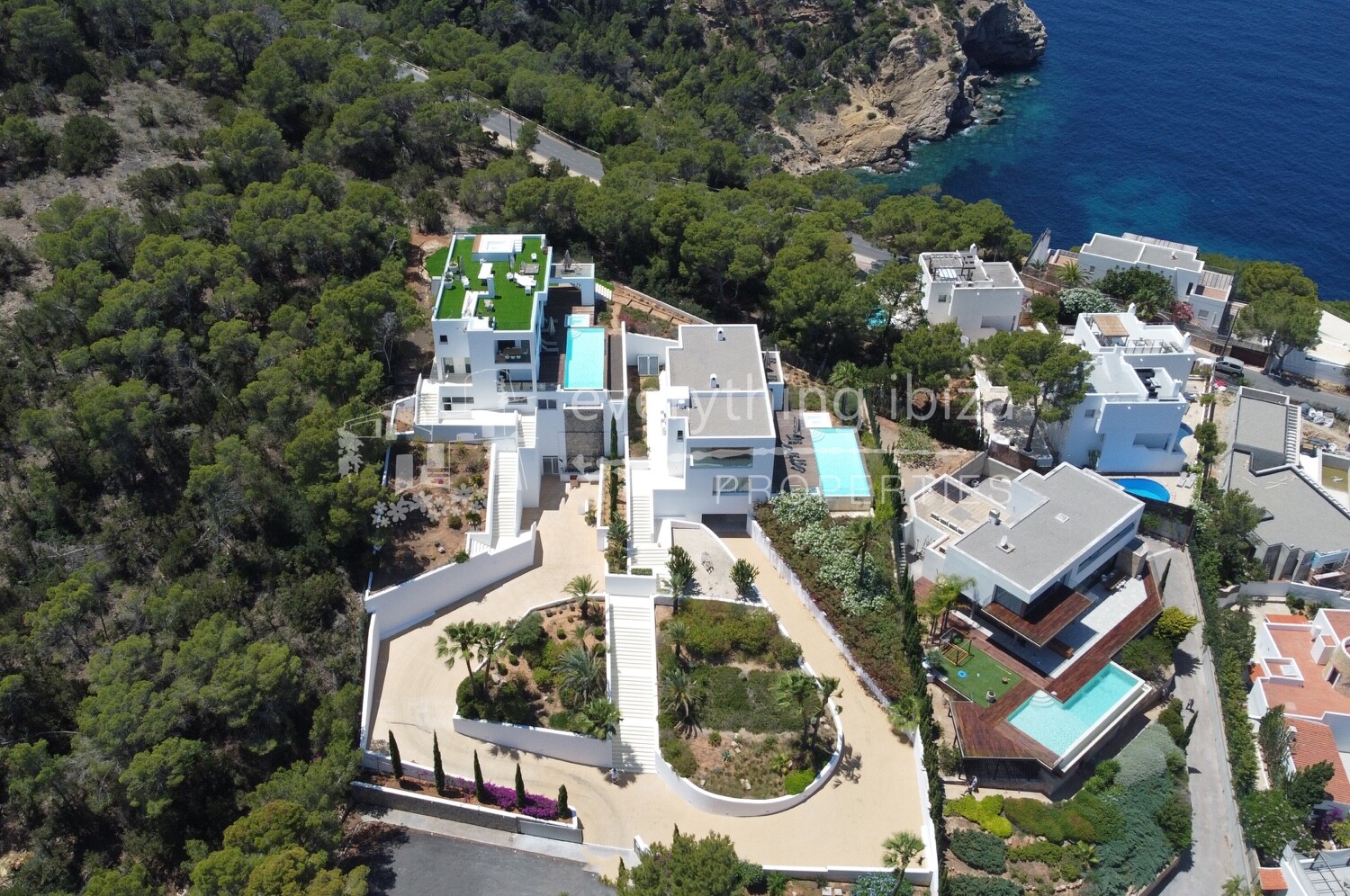 Two Magnificent Luxury Villas with Amazing Views & Tourist Licenses, ref. 1559, for sale in Ibiza with everything ibiza Properties