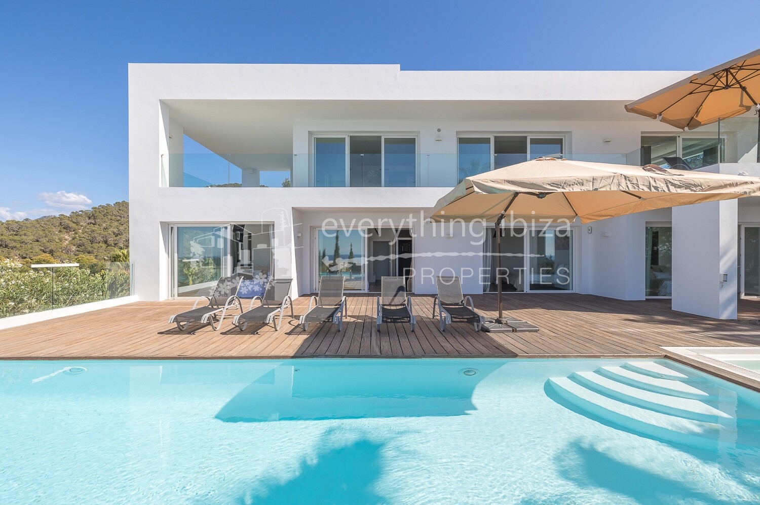 Two Magnificent Luxury Villas with Amazing Views & Tourist Licenses, ref. 1559, for sale in Ibiza with everything ibiza Properties