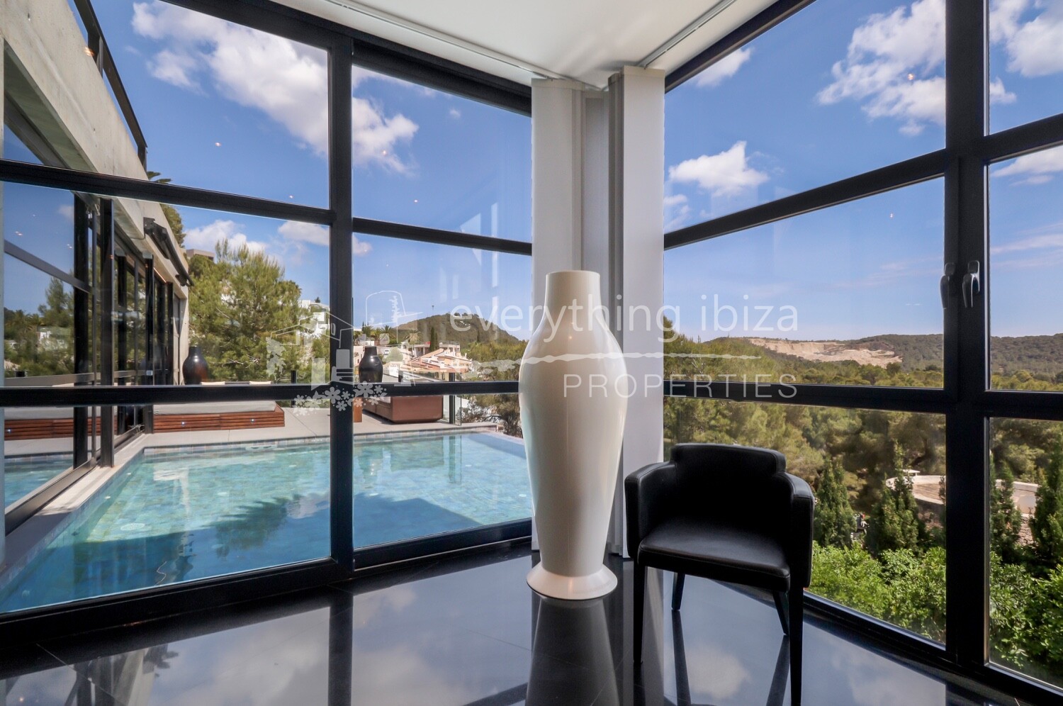 Designer Contemporary Villa with Super Views & Tourist License, ref. 1608, for sale in Ibiza by everything ibiza Properties