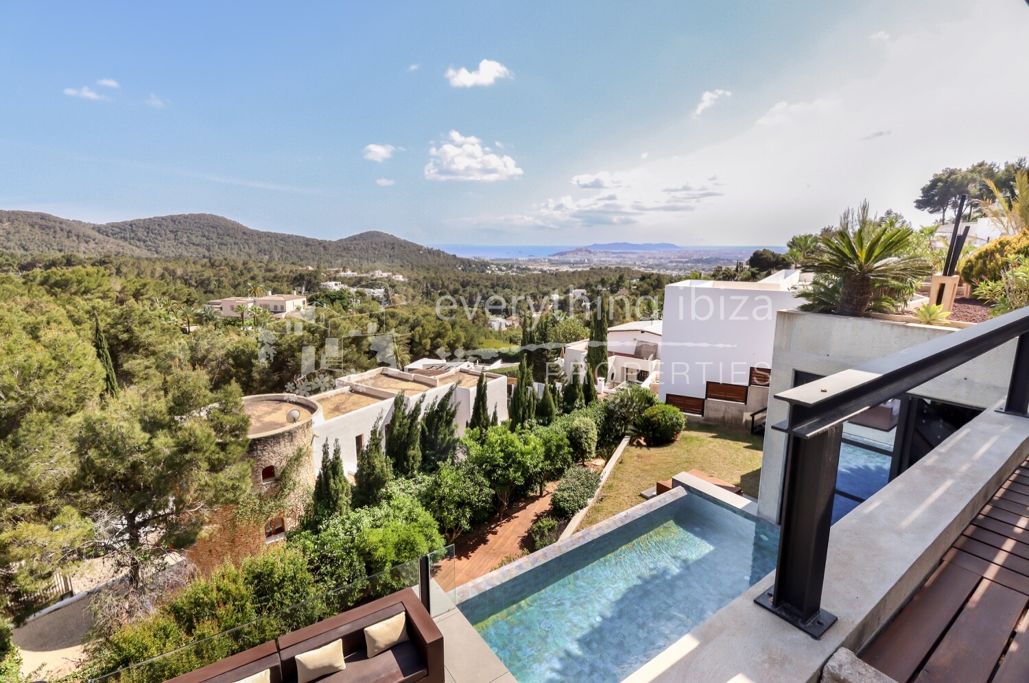 Designer Contemporary Villa with Super Views & Tourist License, ref. 1608, for sale in Ibiza by everything ibiza Properties