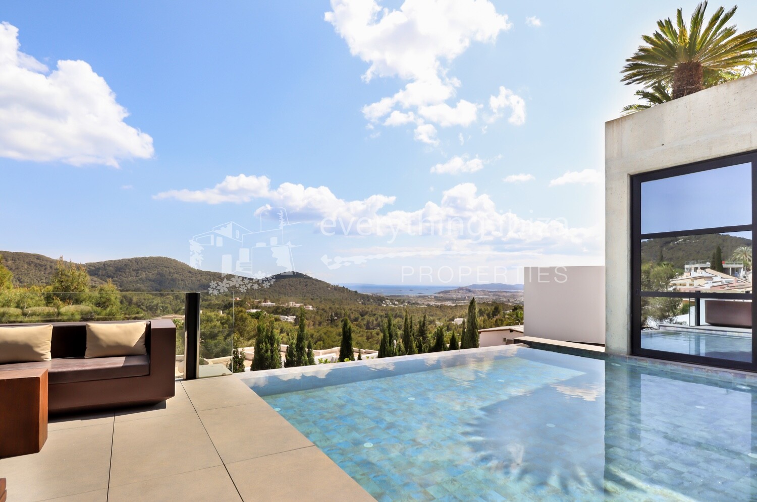 Designer Contemporary Villa with Super Views & Tourist License, ref. 1608, for sale in Ibiza by everything ibiza Properties