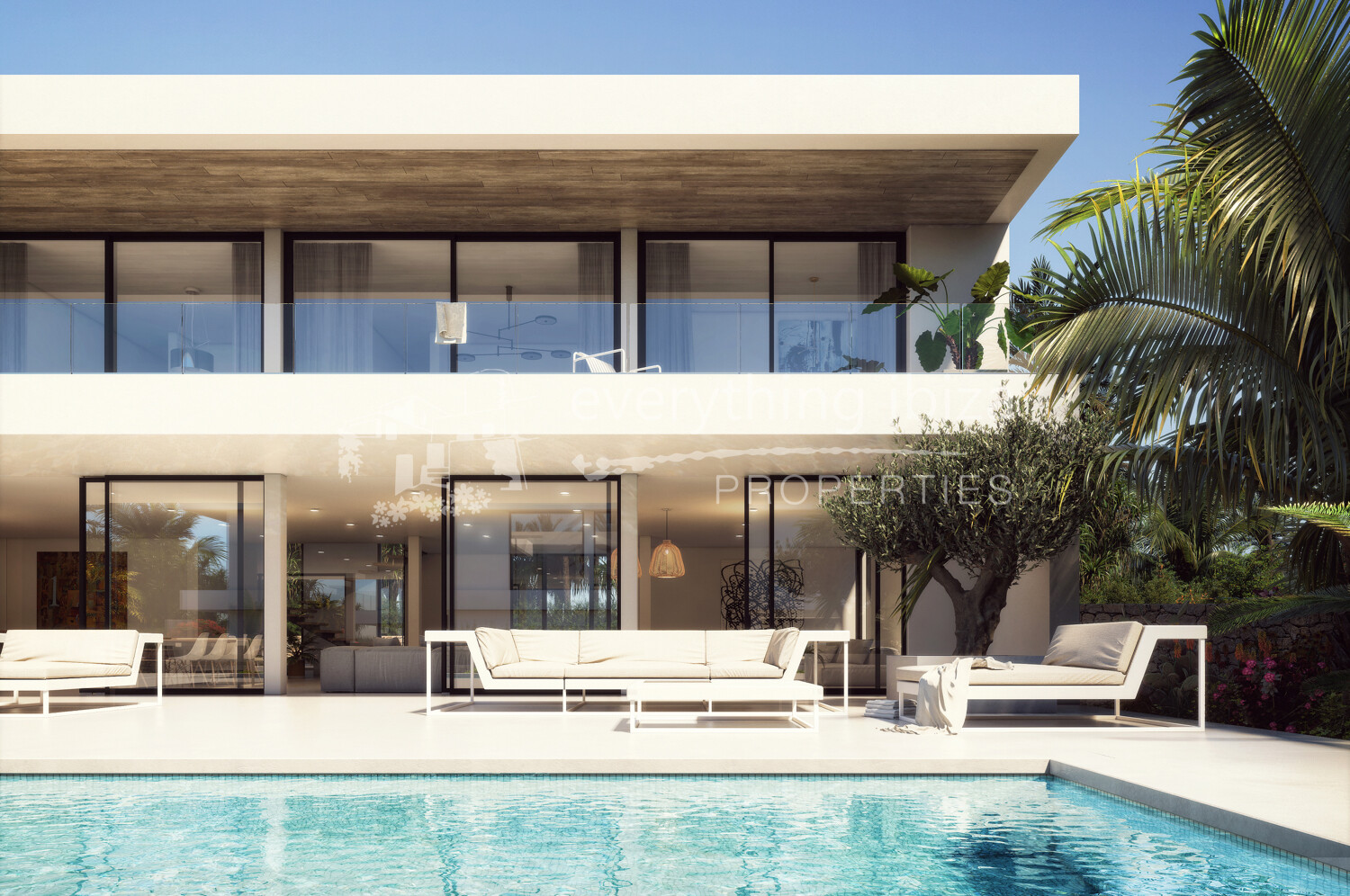 Brand New Luxury Villa in the Sought After Talamanca Area, ref. 1619, for sale in Ibiza by everything ibiza Properties