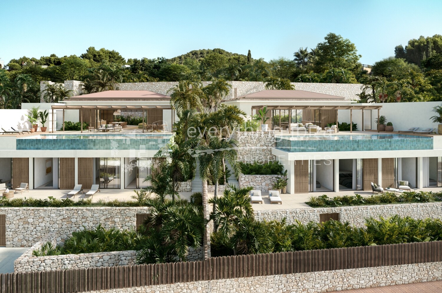 New Build Villas of the Finest Quality with Super Views, ref. 1623, for sale in Ibiza by everything ibiza Properties