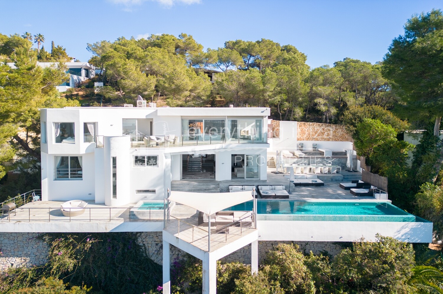 Stunning Hilltop Villa of the Finest Quality with Amazing Views in Can Furnet, ref. 1624, for sale in Ibiza by everything ibiza Properties