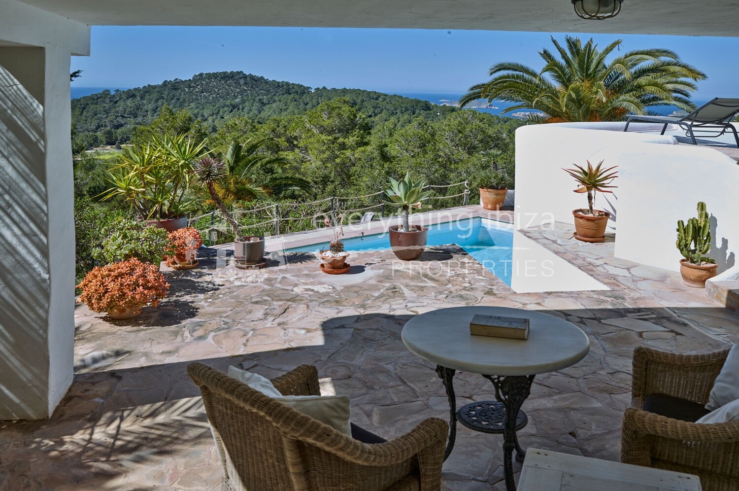 Elegant Detached Villa with Guest House & Super Views, ref. 1632, for sale in Ibiza by everything ibiza Properties