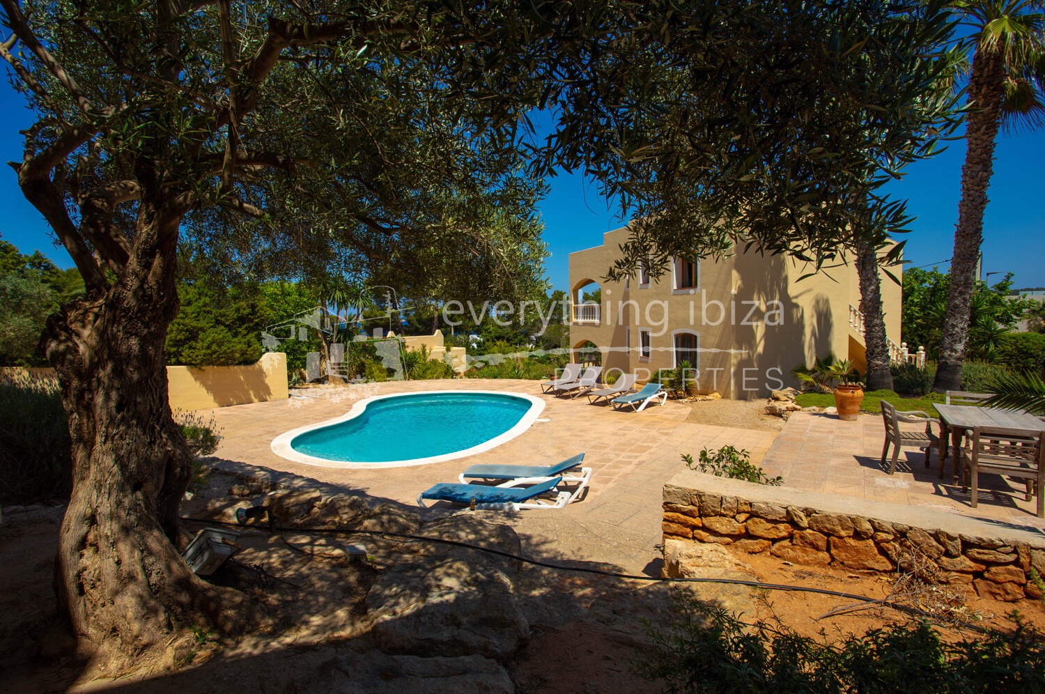 Two Hillside Villas with Swimming Pool, Sea and Sunset Views, ref. 1644, for sale in Ibiza by everything ibiza Properties