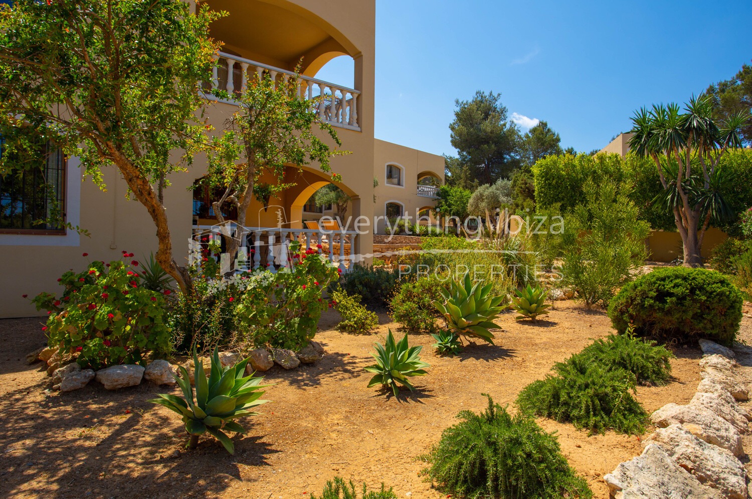 Two Hillside Villas with Swimming Pool, Sea and Sunset Views, ref. 1644, for sale in Ibiza by everything ibiza Properties