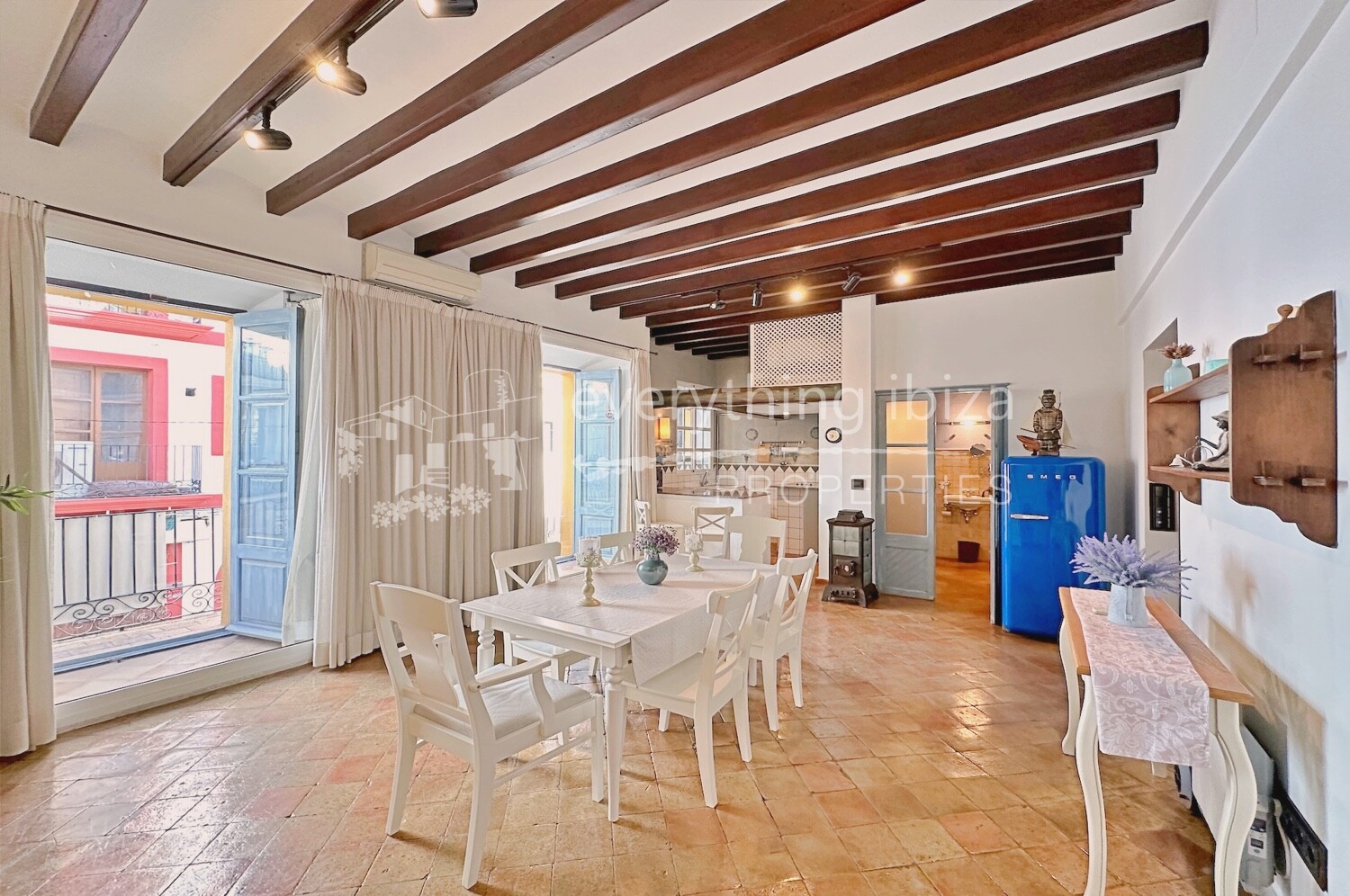 Lovely Modernised Four Bedroom Townhouse Ibiza Old Town, ref. 1645, for sale in Ibiza by everything ibiza Properties