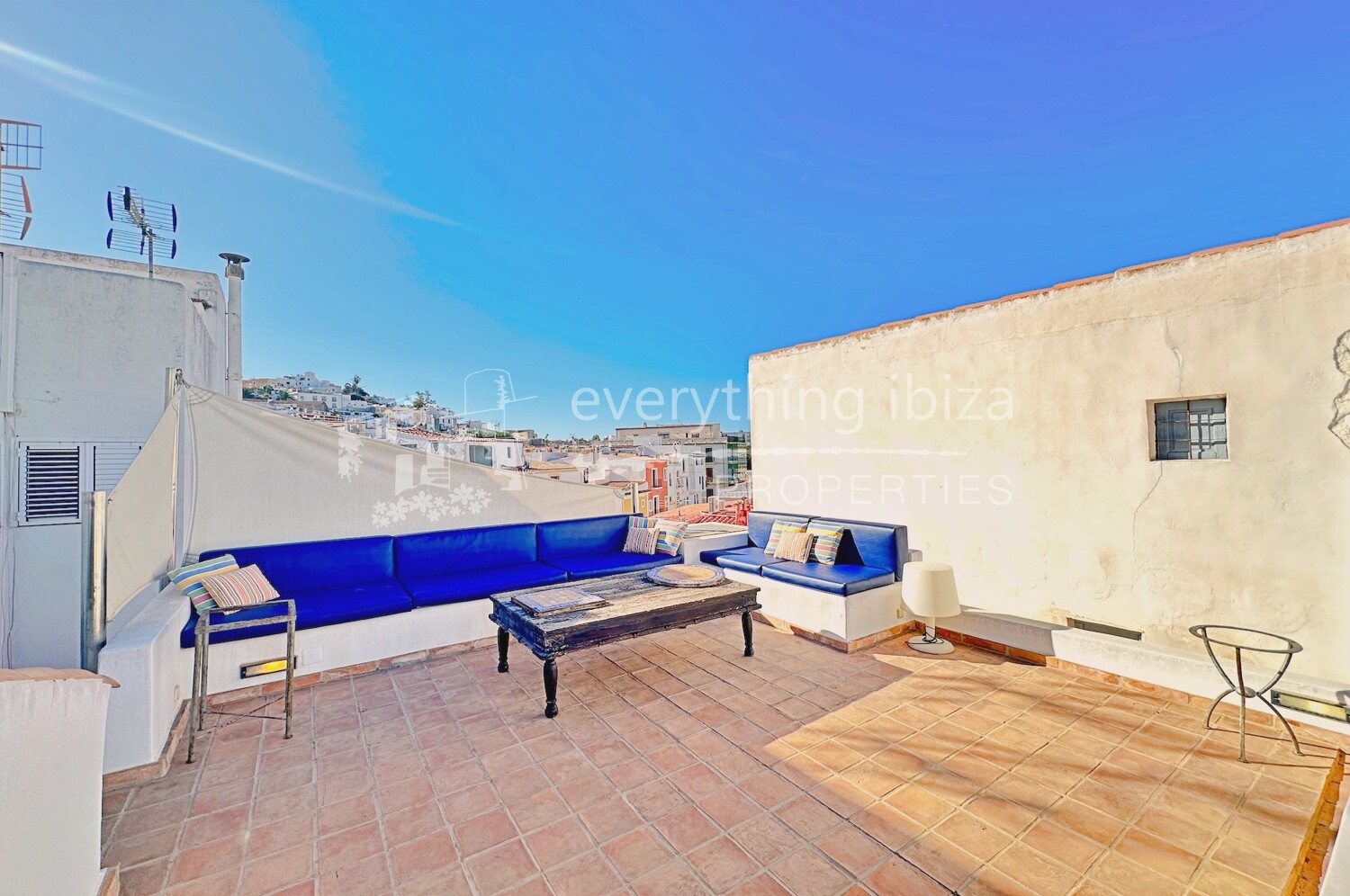 Lovely Modernised Four Bedroom Townhouse Ibiza Old Town, ref. 1645, for sale in Ibiza by everything ibiza Properties