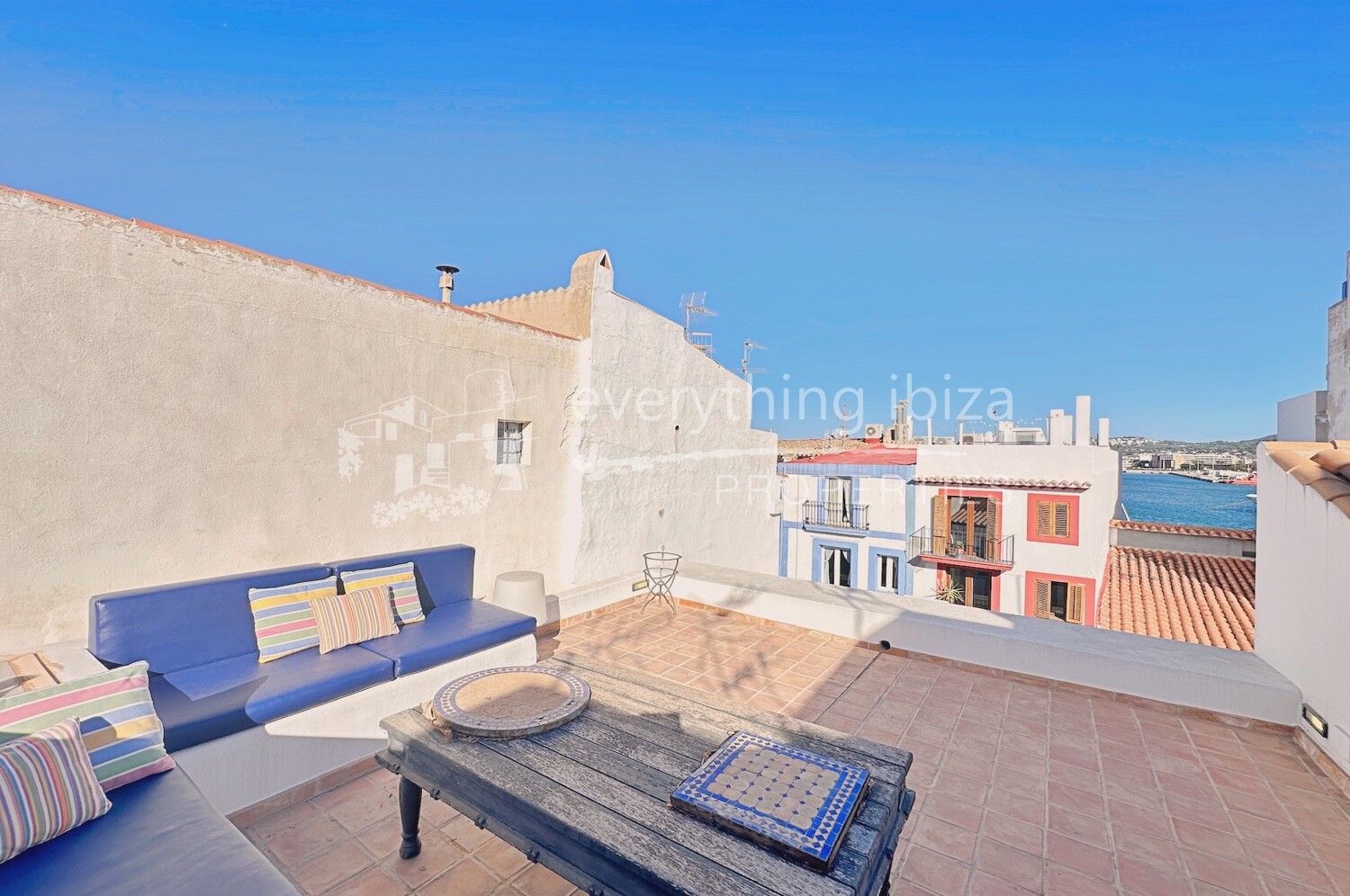 Lovely Modernised Four Bedroom Townhouse Ibiza Old Town, ref. 1645, for sale in Ibiza by everything ibiza Properties