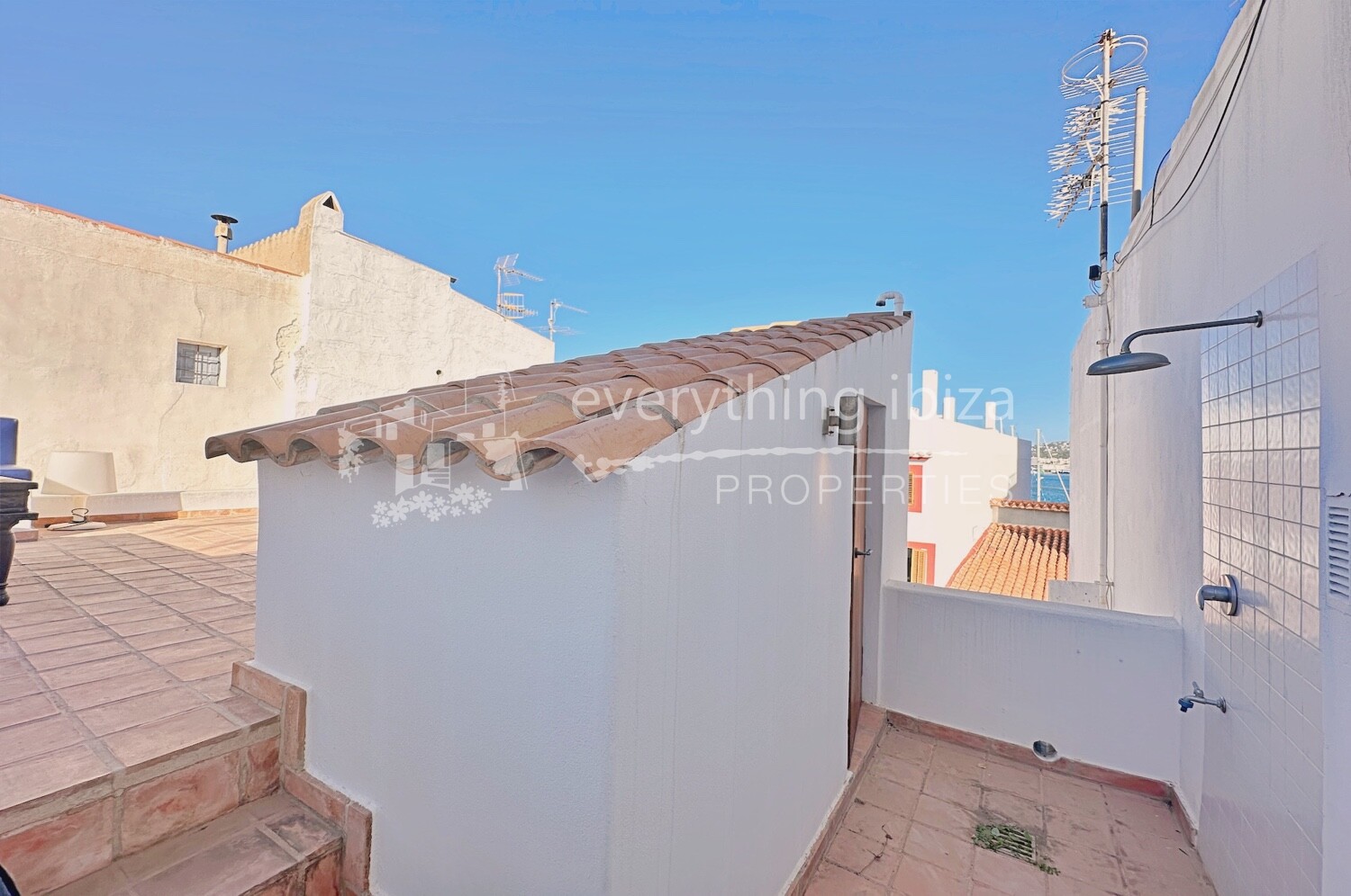 Lovely Modernised Four Bedroom Townhouse Ibiza Old Town, ref. 1645, for sale in Ibiza by everything ibiza Properties