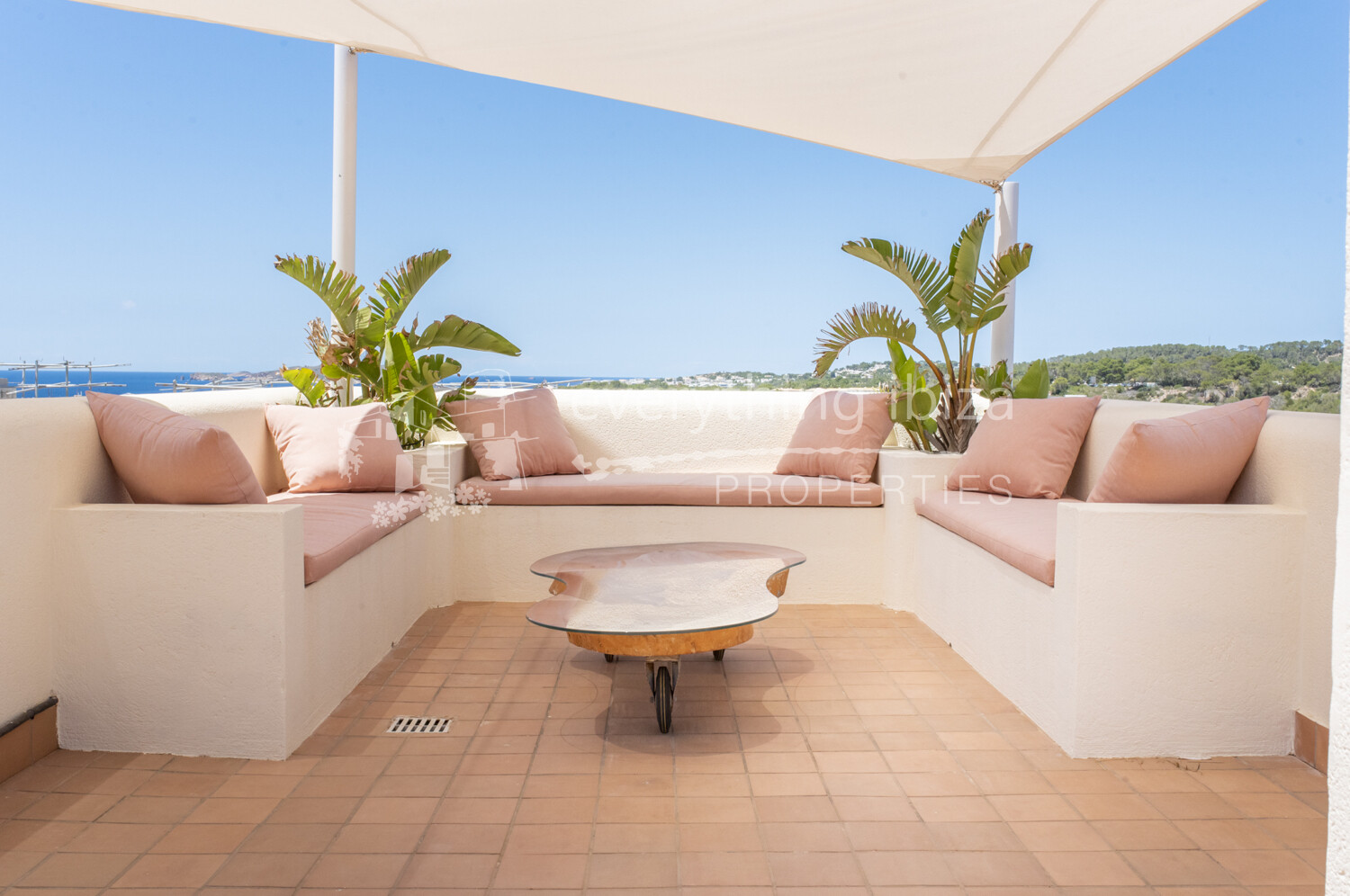 Detached House with Tourist License and Elevated Sea Views Cala Tarida, ref. 1649, for sale in Ibiza by everything ibiza Properties