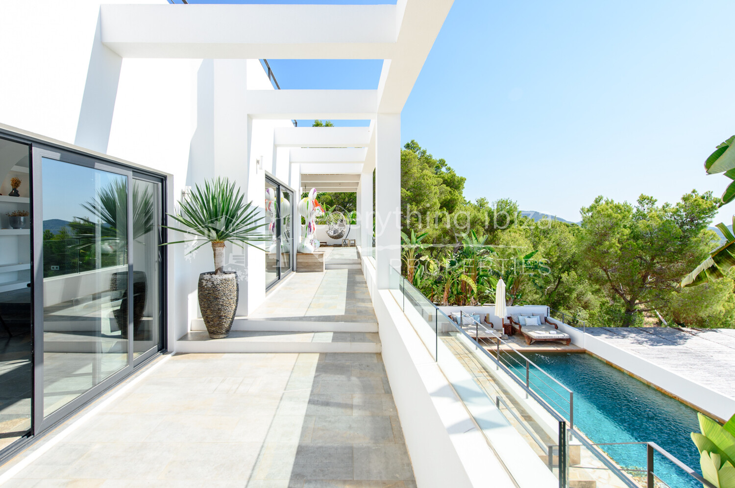 Beautiful Contemporary Hillside Villa with Sea and Sunset Views over Es Vedra, ref. 1658, for sale in Ibiza by everything ibiza Properties