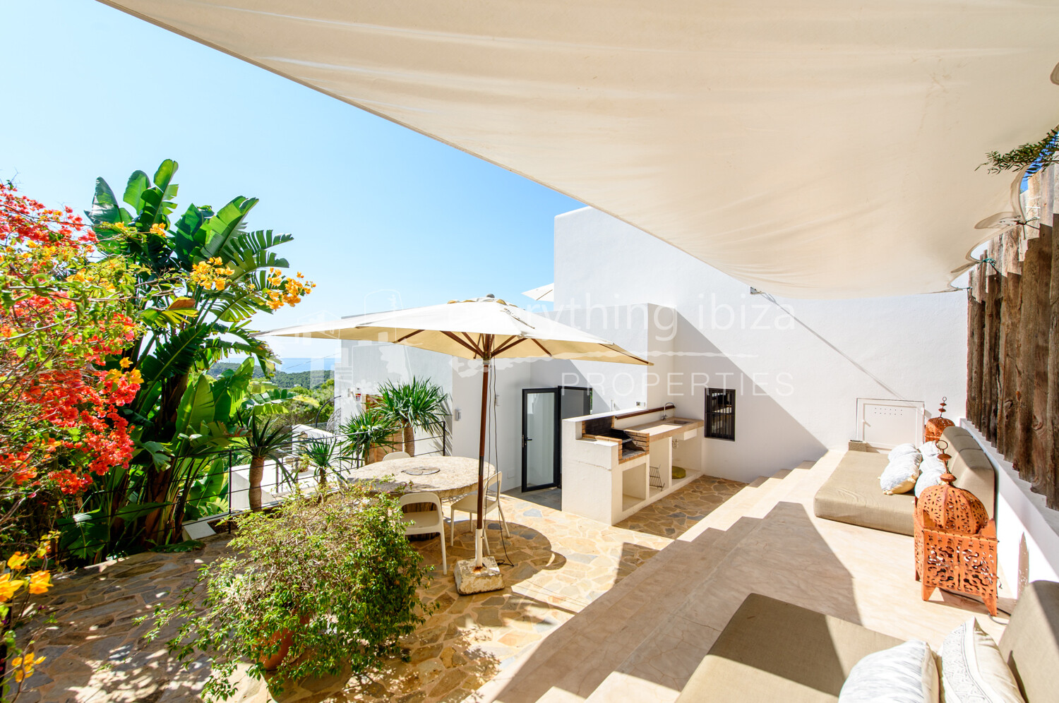 Beautiful Contemporary Hillside Villa with Sea and Sunset Views over Es Vedra, ref. 1658, for sale in Ibiza by everything ibiza Properties