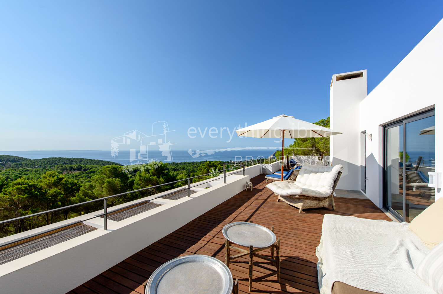 Beautiful Contemporary Hillside Villa with Sea and Sunset Views over Es Vedra, ref. 1658, for sale in Ibiza by everything ibiza Properties