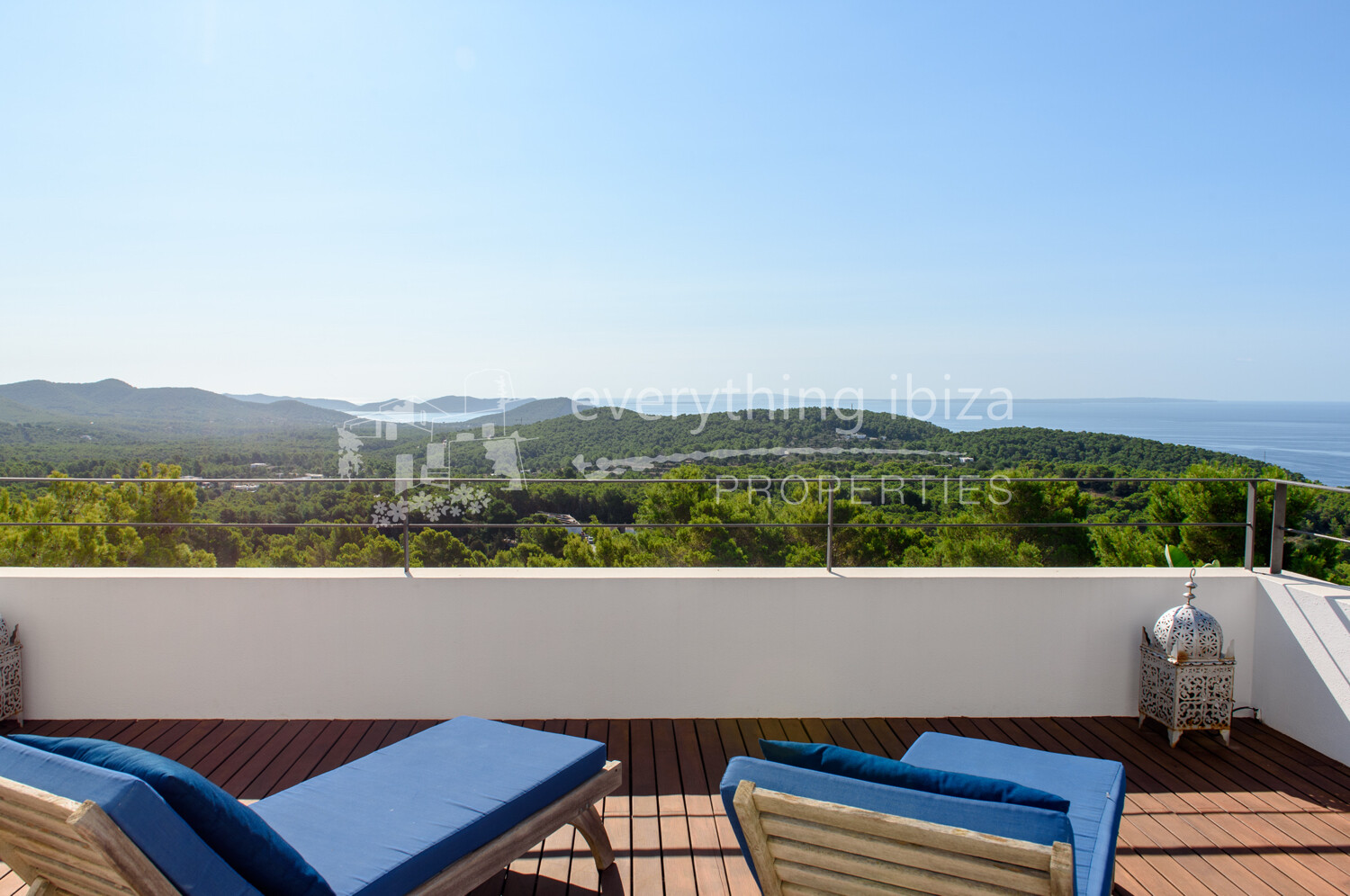 Beautiful Contemporary Hillside Villa with Sea and Sunset Views over Es Vedra, ref. 1658, for sale in Ibiza by everything ibiza Properties