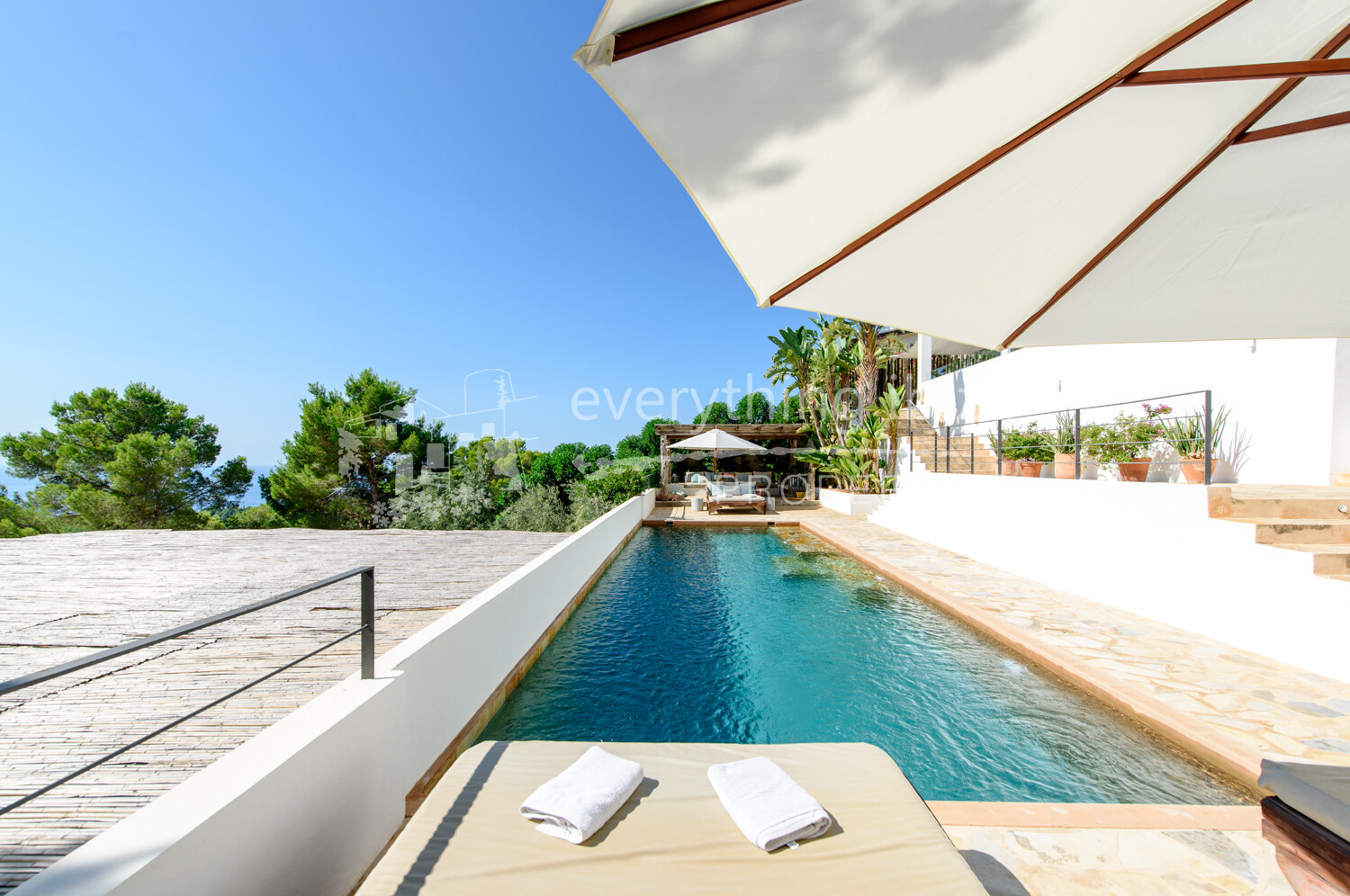 Beautiful Contemporary Hillside Villa with Sea and Sunset Views over Es Vedra, ref. 1658, for sale in Ibiza by everything ibiza Properties