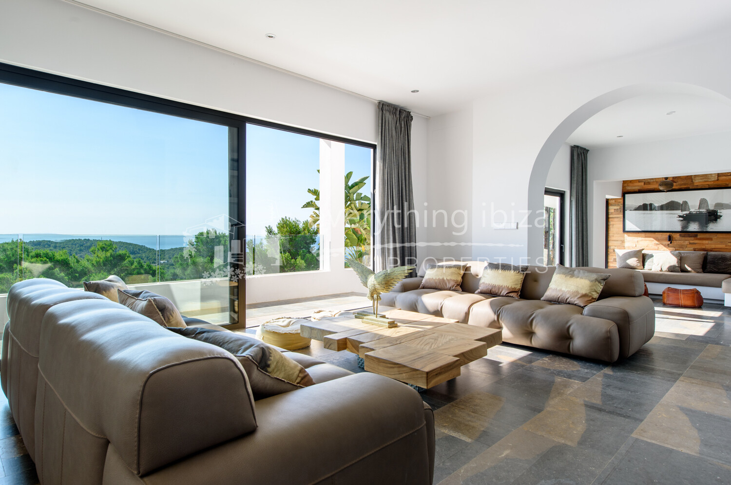 Beautiful Contemporary Hillside Villa with Sea and Sunset Views over Es Vedra, ref. 1658, for sale in Ibiza by everything ibiza Properties