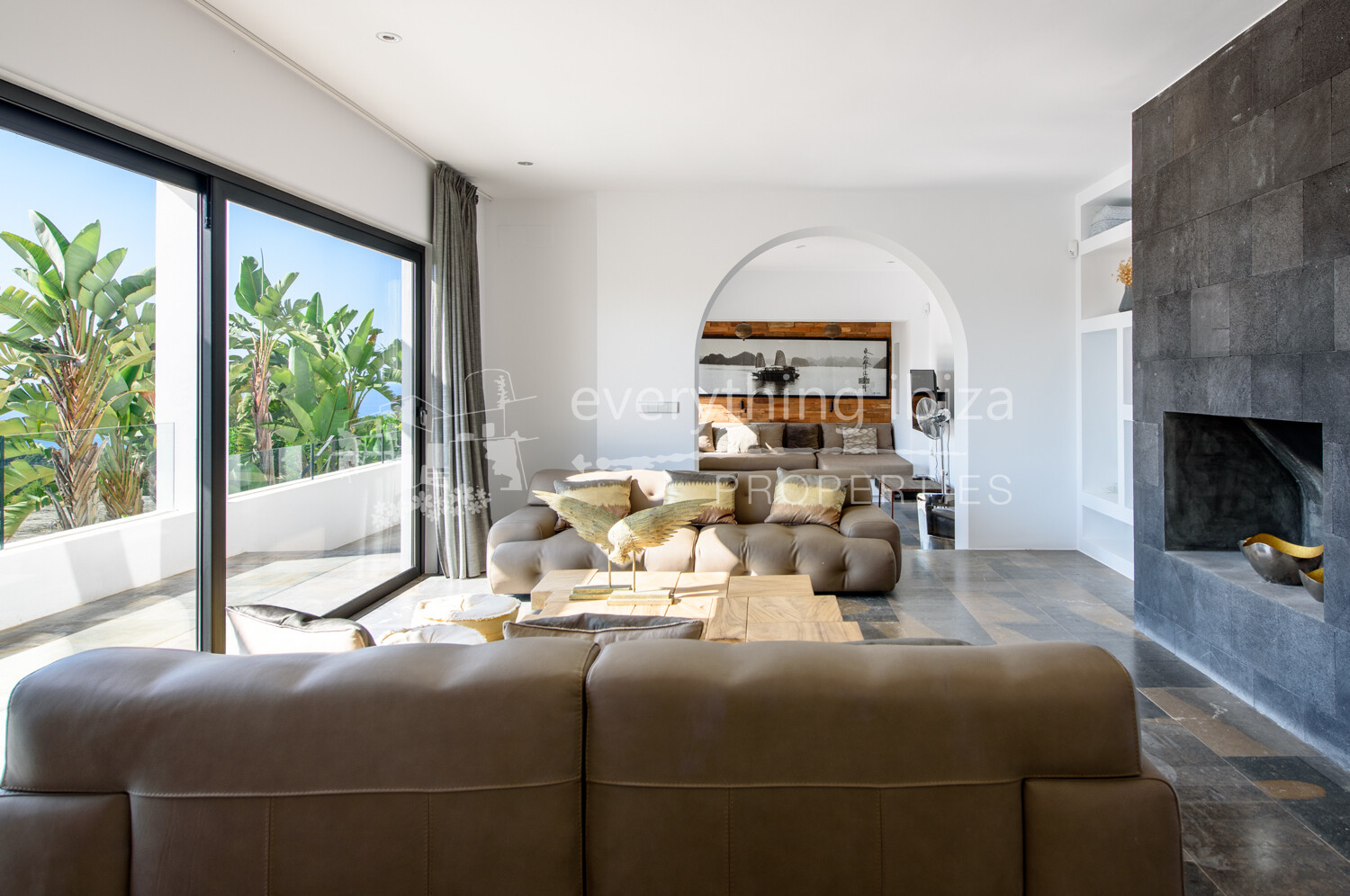 Beautiful Contemporary Hillside Villa with Sea and Sunset Views over Es Vedra, ref. 1658, for sale in Ibiza by everything ibiza Properties