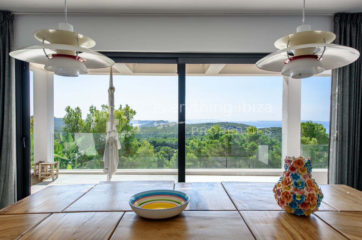 Beautiful Contemporary Hillside Villa with Sea and Sunset Views over Es Vedra, ref. 1658, for sale in Ibiza by everything ibiza Properties
