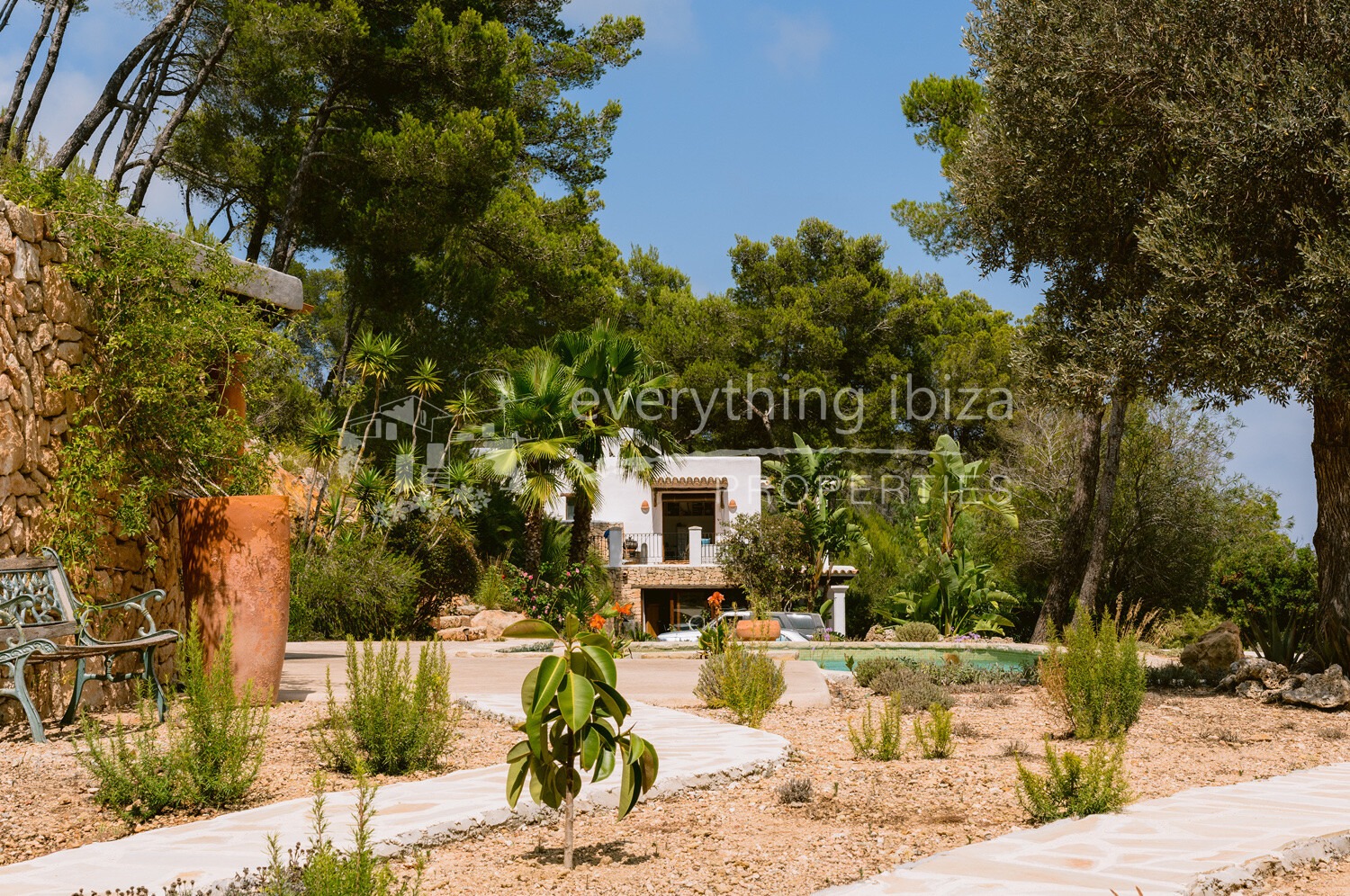 Traditional Finca with Pool and Large Private Plot Close to Stunning North Eastern Beaches, ref.1671, for sale in Ibiza by everything ibiza Properties