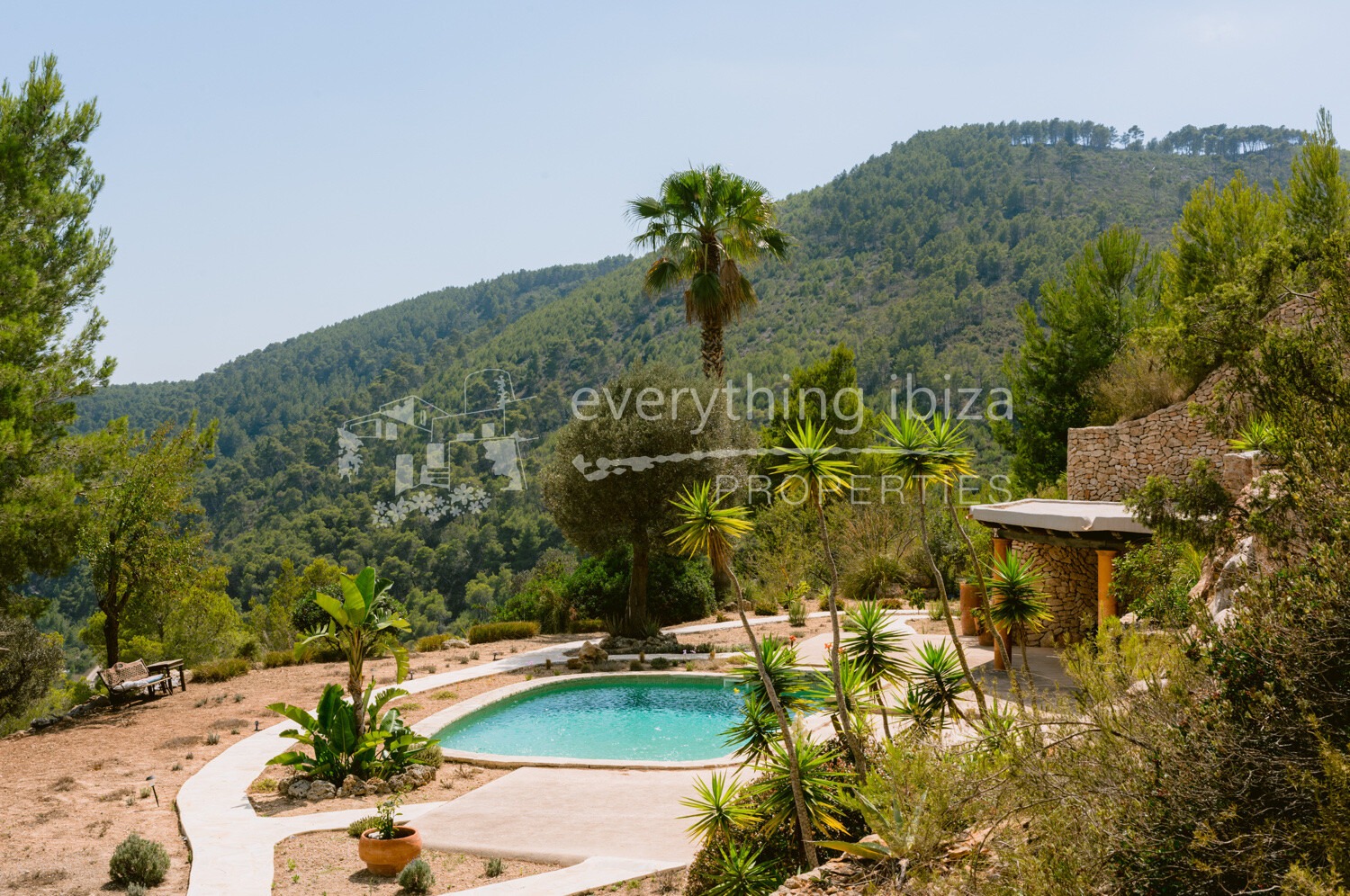 Traditional Finca with Pool and Large Private Plot Close to Stunning North Eastern Beaches, ref.1671, for sale in Ibiza by everything ibiza Properties