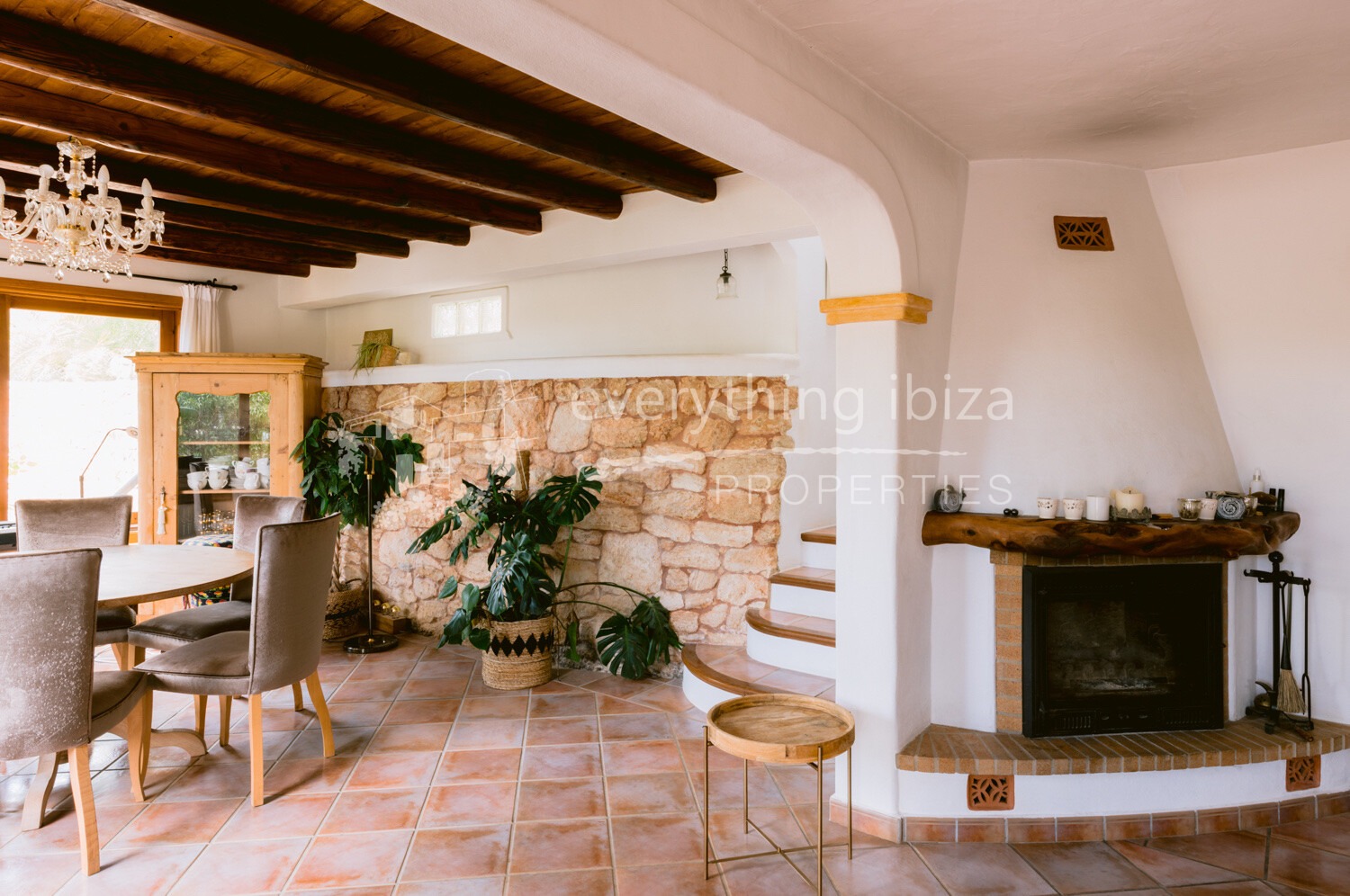 Traditional Finca with Pool and Large Private Plot Close to Stunning North Eastern Beaches, ref.1671, for sale in Ibiza by everything ibiza Properties