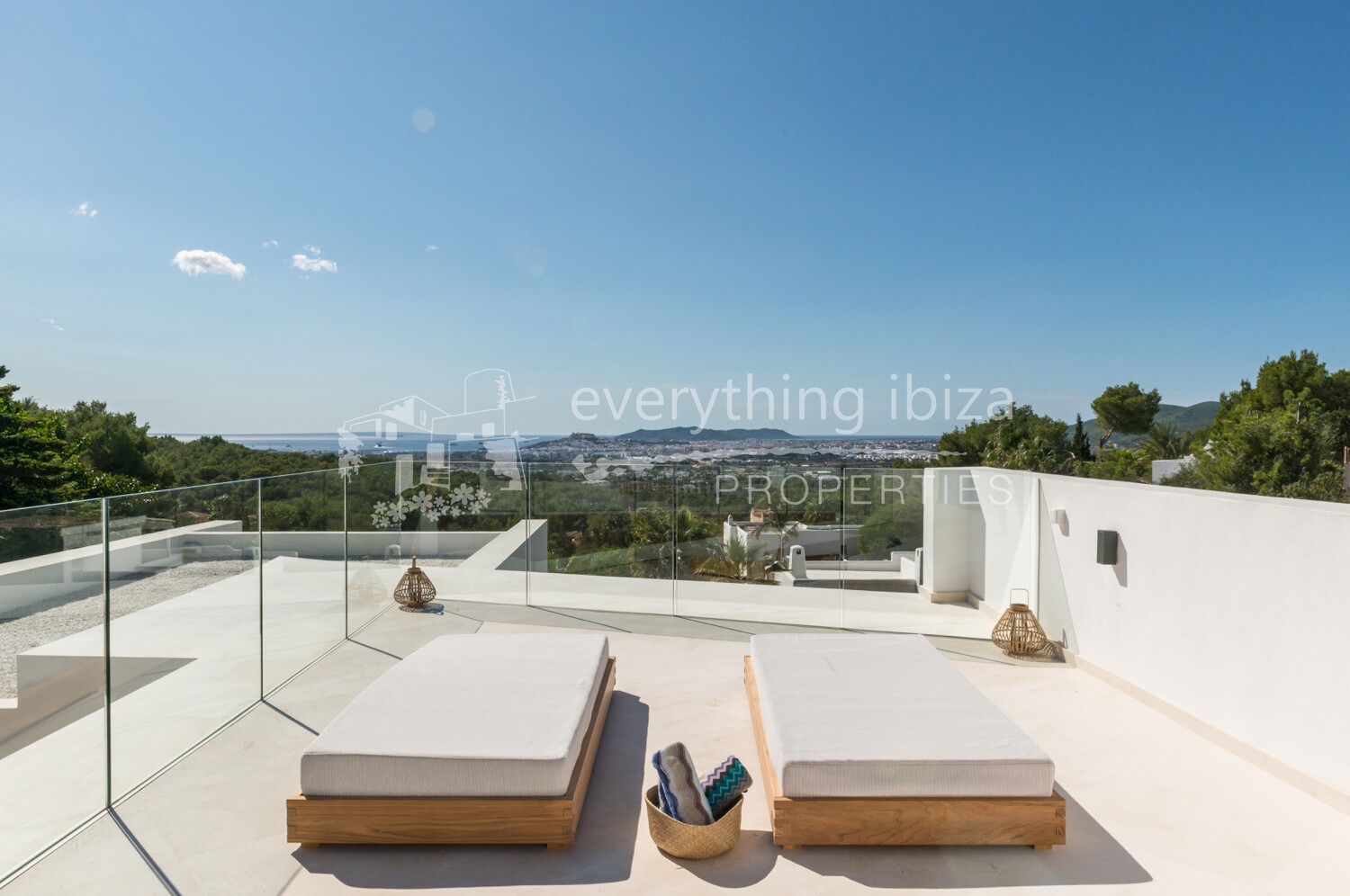 Beautiful Contemporary Villa with Elevated Views Over The Sea D'Alt Vila and Formentera, ref. 1673, for sale in Ibiza by everything ibiza Properties