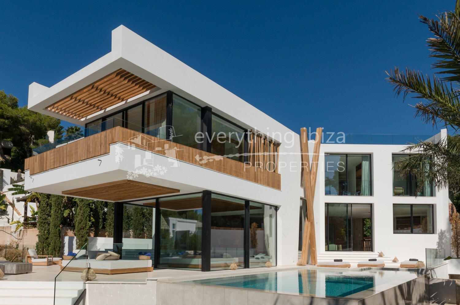 Beautiful Contemporary Villa with Elevated Views Over The Sea D'Alt Vila and Formentera, ref. 1673, for sale in Ibiza by everything ibiza Properties