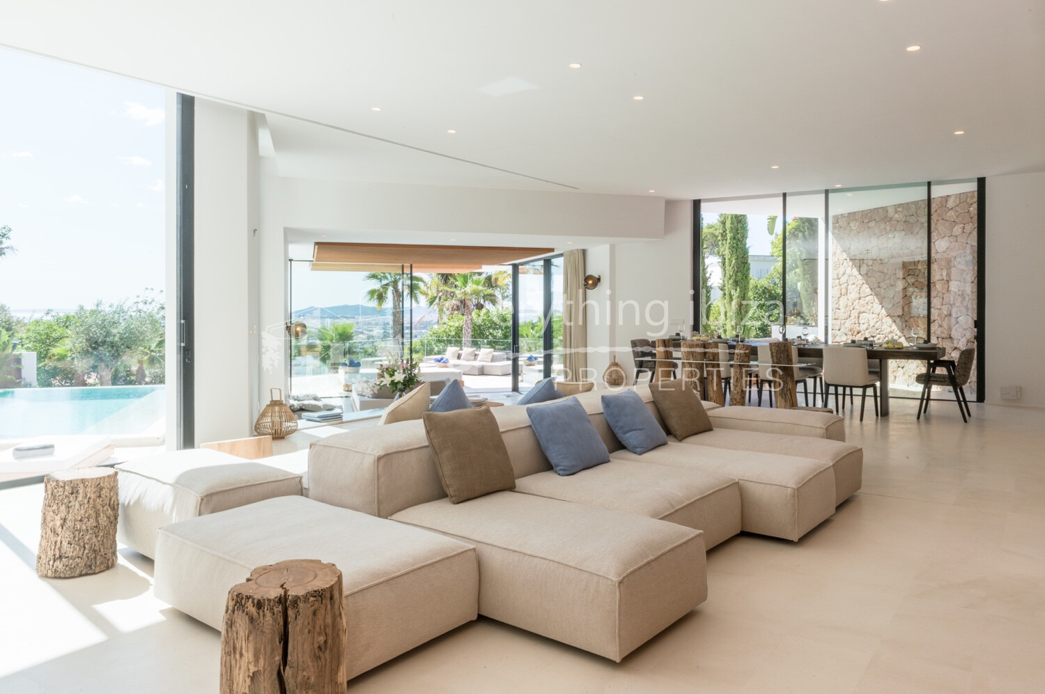 Beautiful Contemporary Villa with Elevated Views Over The Sea D'Alt Vila and Formentera, ref. 1673, for sale in Ibiza by everything ibiza Properties