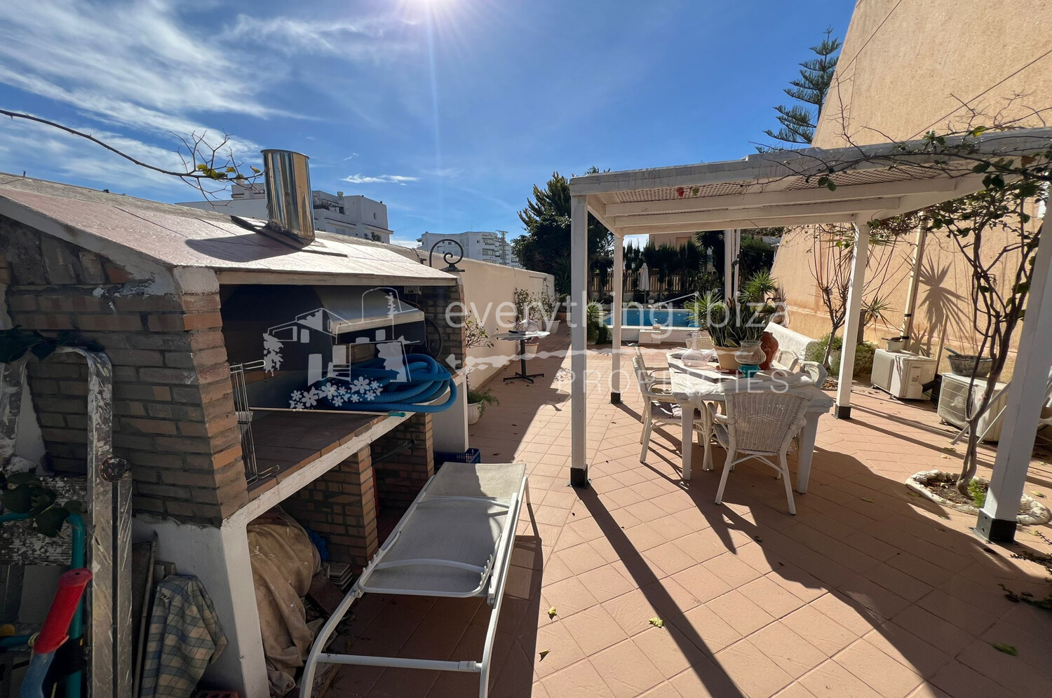 Townhouse Near Beach with Sunset Views, Private Pool and Gardens, ref. 1680, on sale in Ibiza by everything ibiza Properties