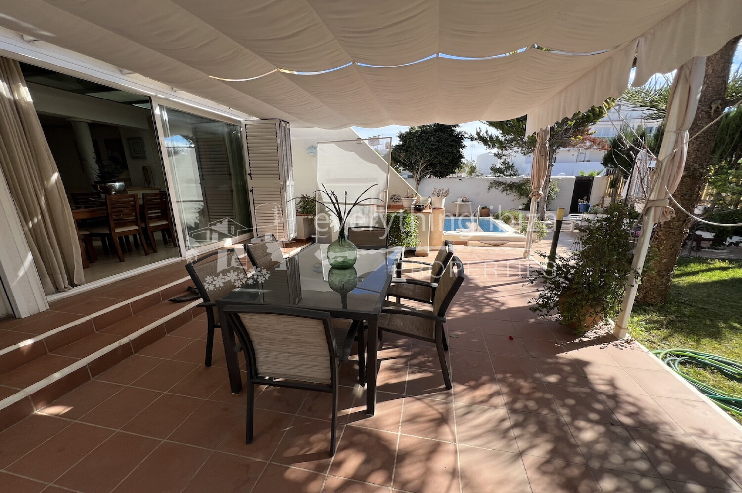 Townhouse Near Beach with Sunset Views, Private Pool and Gardens, ref. 1680, on sale in Ibiza by everything ibiza Properties