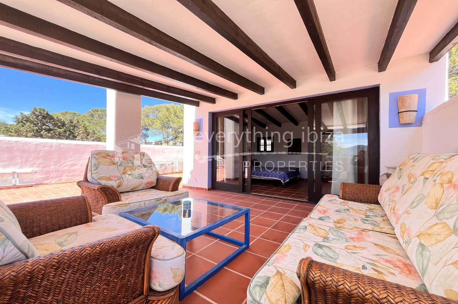 Charming Traditional Townhouse Close to Cala Conta with Sea and Sunset Views, ref. 1689, on sale in ibiza by everything ibiza Properties